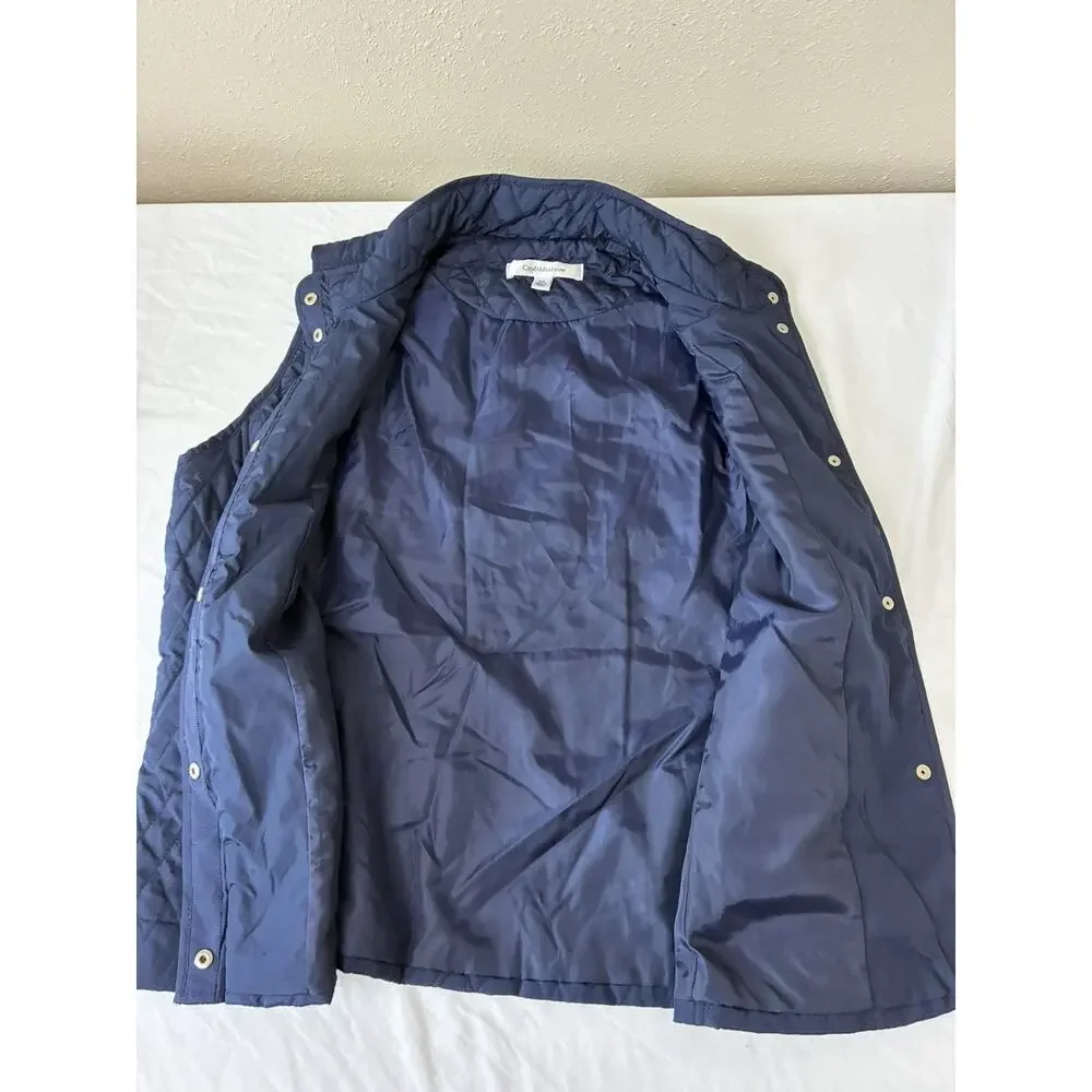 Croft & Barrow XL Blue Quilted Vest